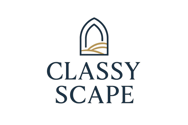 design this as logo : CLASSY SCAPE